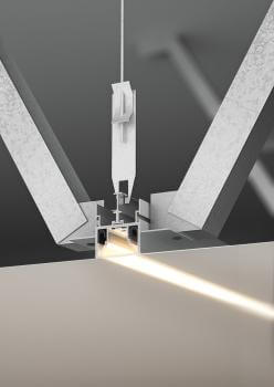 LED Alu-Spanndeckenschiene